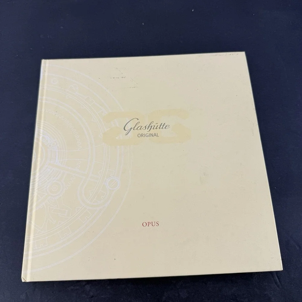 Glashutte Original Opus Book 2005 Watchmaking Watchmakers History
